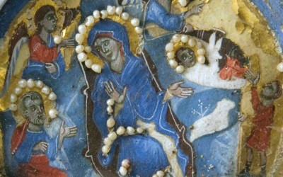 Рождество, Венецијански диптих, детаљ, 1300. г.