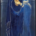 Светлописани лик Пресвете Богородице у манастиру Светог Пантелејмона на Светој Гори