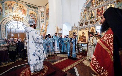 Икона Богородице Тројеручице у Татарстану