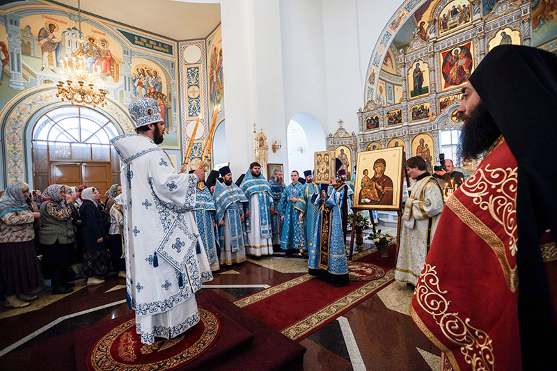 Икона Богородице Тројеручице у Татарстану