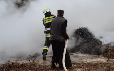 Шумски пожар на поседу Хиландара на Светој Гори