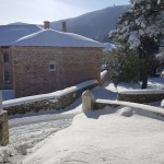 Света Гора за Божић покривена снегом
