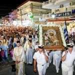 Дочек иконе Пресвете Богородице Тројеручице у Паралији