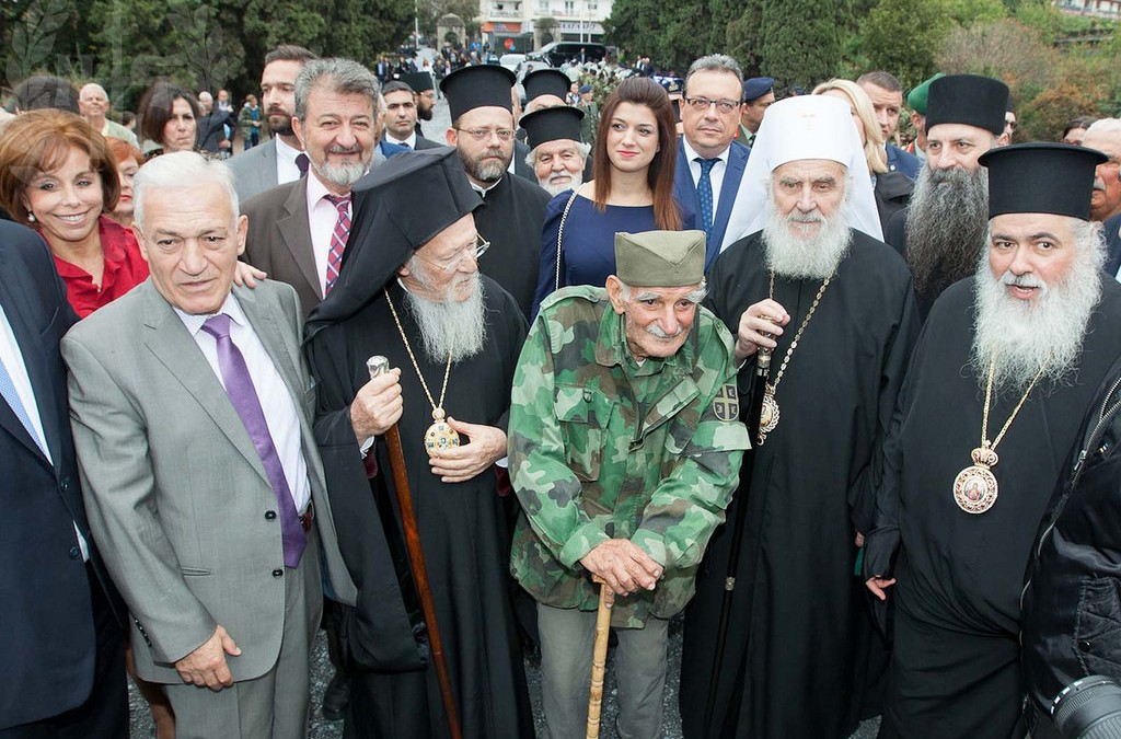 Игуман Методије на прослави стогодишњице Солунског фронта
