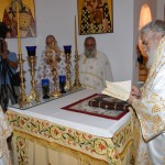 Хиландарски игуман на освећењу цркве Св. Саве на Кипру