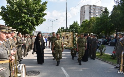 Дочек Тројеручице и моштију Преп. Јустина Ћелијског у Врању