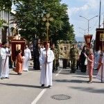 Дочек Тројеручице и моштију Преподобног Јустина у Врању