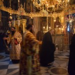 Саборна литургија светогорских игумана у Кареји