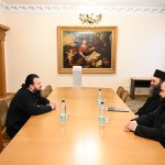 Игуман Методије у посети Руској цркви