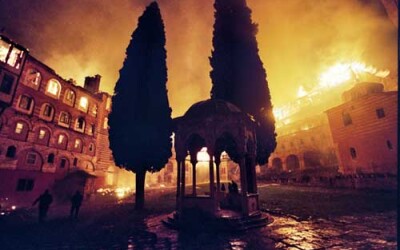 Сећање на велики пожар у Хиландару