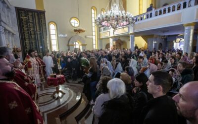 Игуман Методије у спомен храму у бањалучком насељу Дракулић