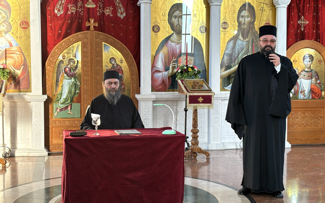 Игуман Методије одржао предавање у Новом Саду