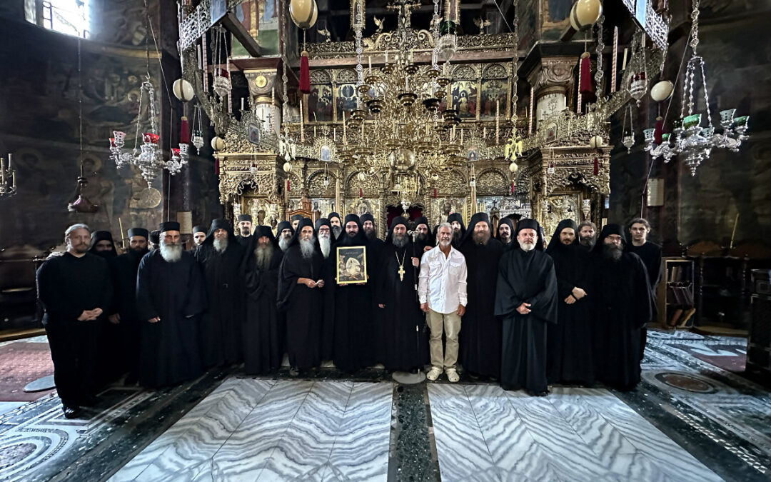 Мел Гибсон у Хиландару на Видовдан
