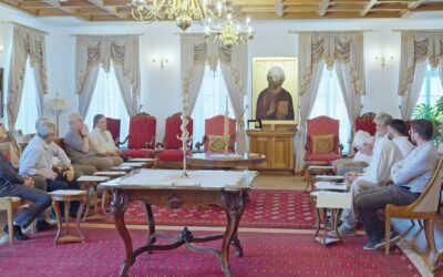 Седница Комисије за Хиландар Владе Републике Србије одржана у Хиландару