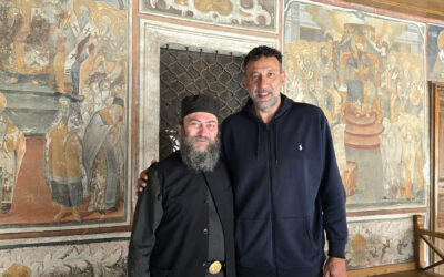 Владе Дивац у Хиландару