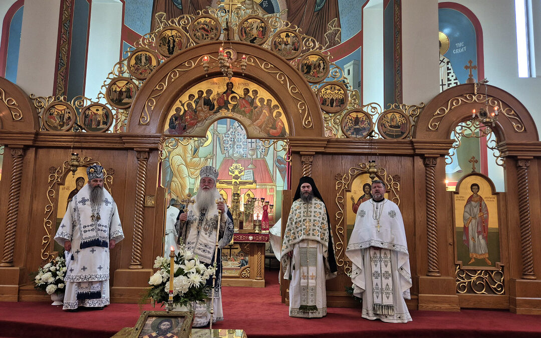 Игуман Методије боравио у посети Епархији новограчаничко-средњезападноамеричкој